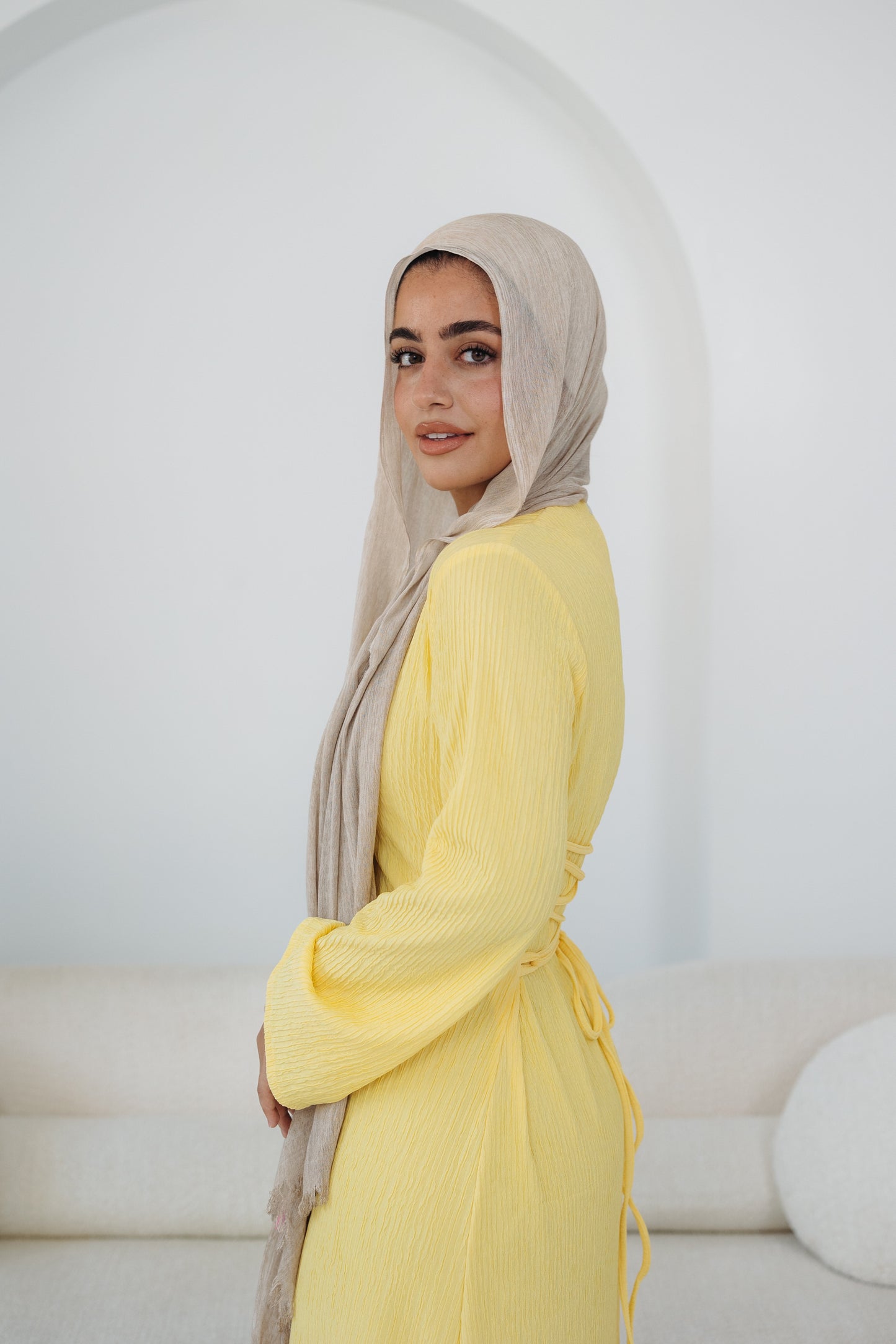 CASUALLY CINCHED- Butter Yellow no