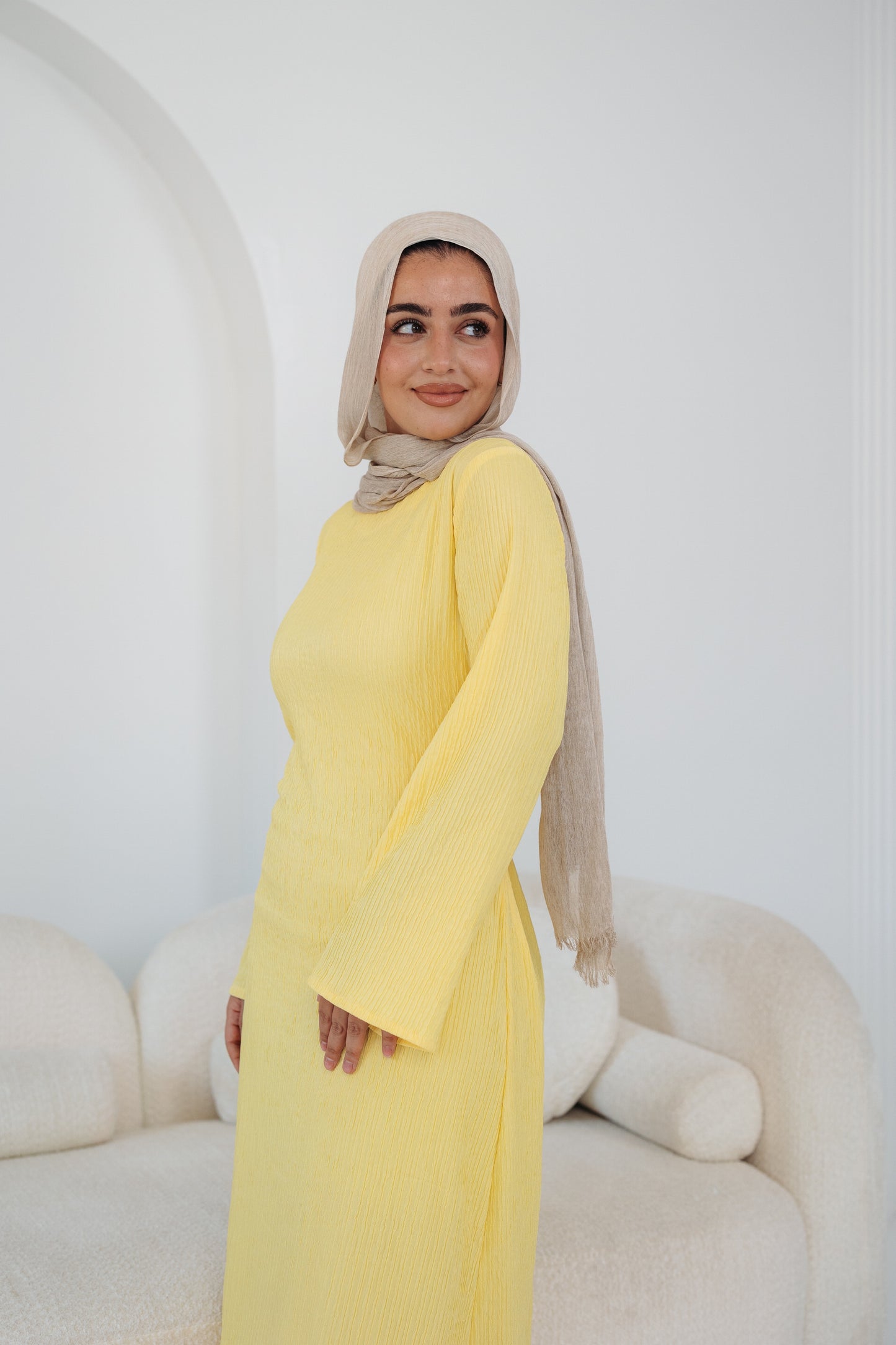 CASUALLY CINCHED- Butter Yellow no