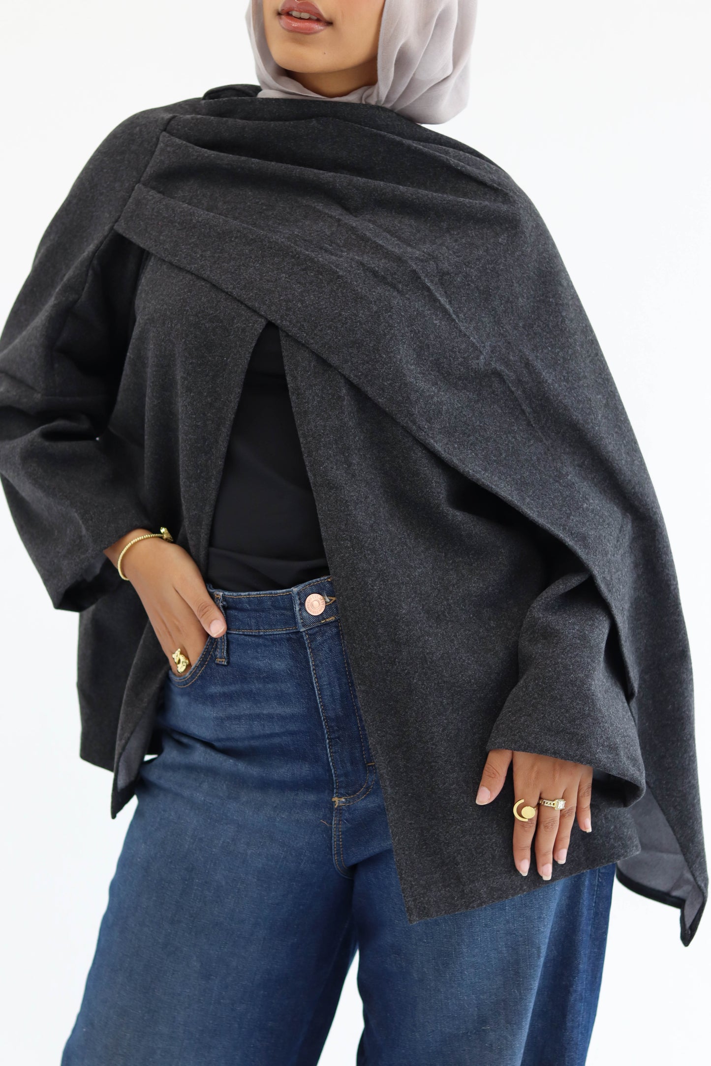 Scarfed Up in Grey 🩶