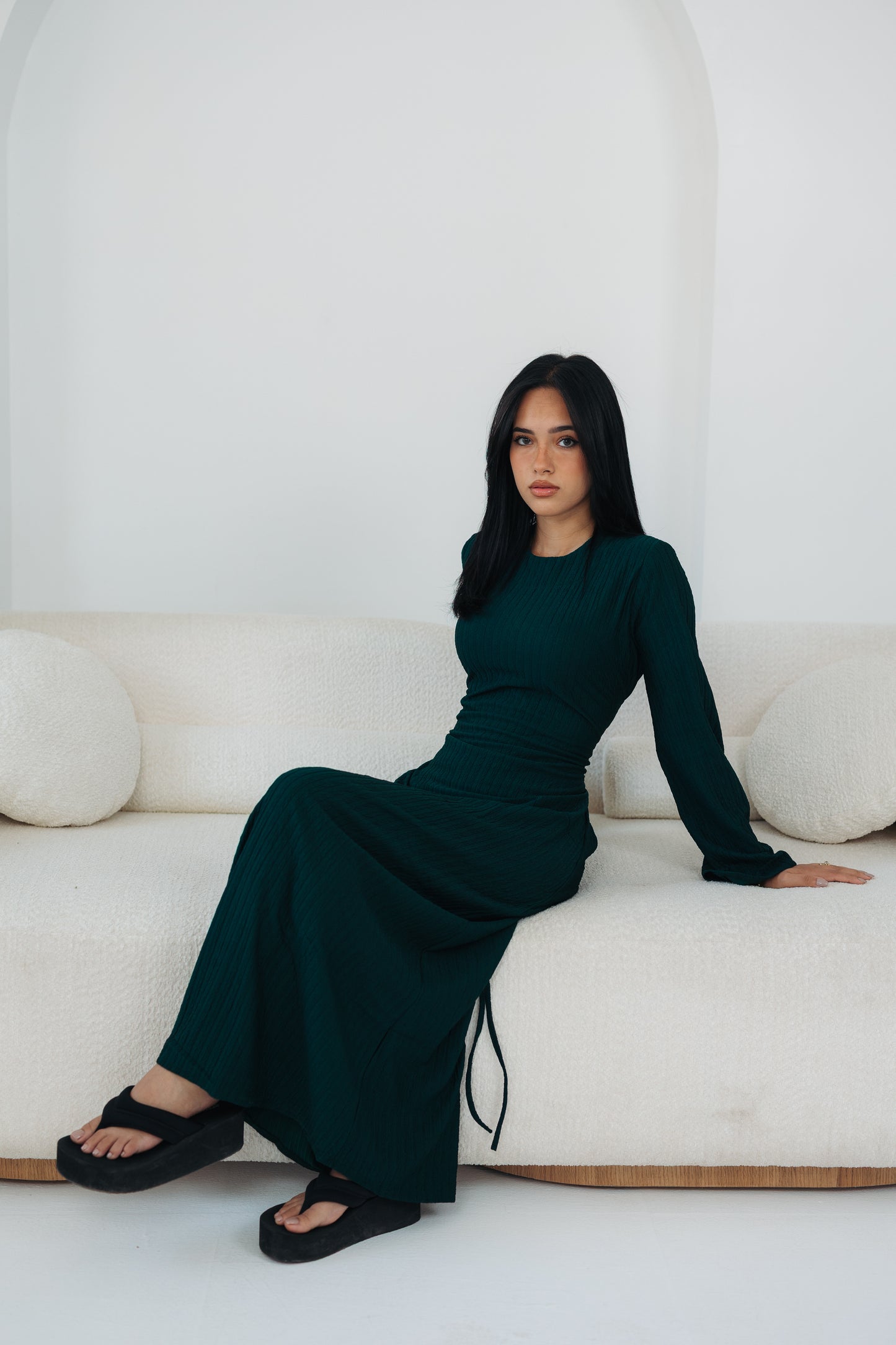 CASUALLY CINCHED - teal