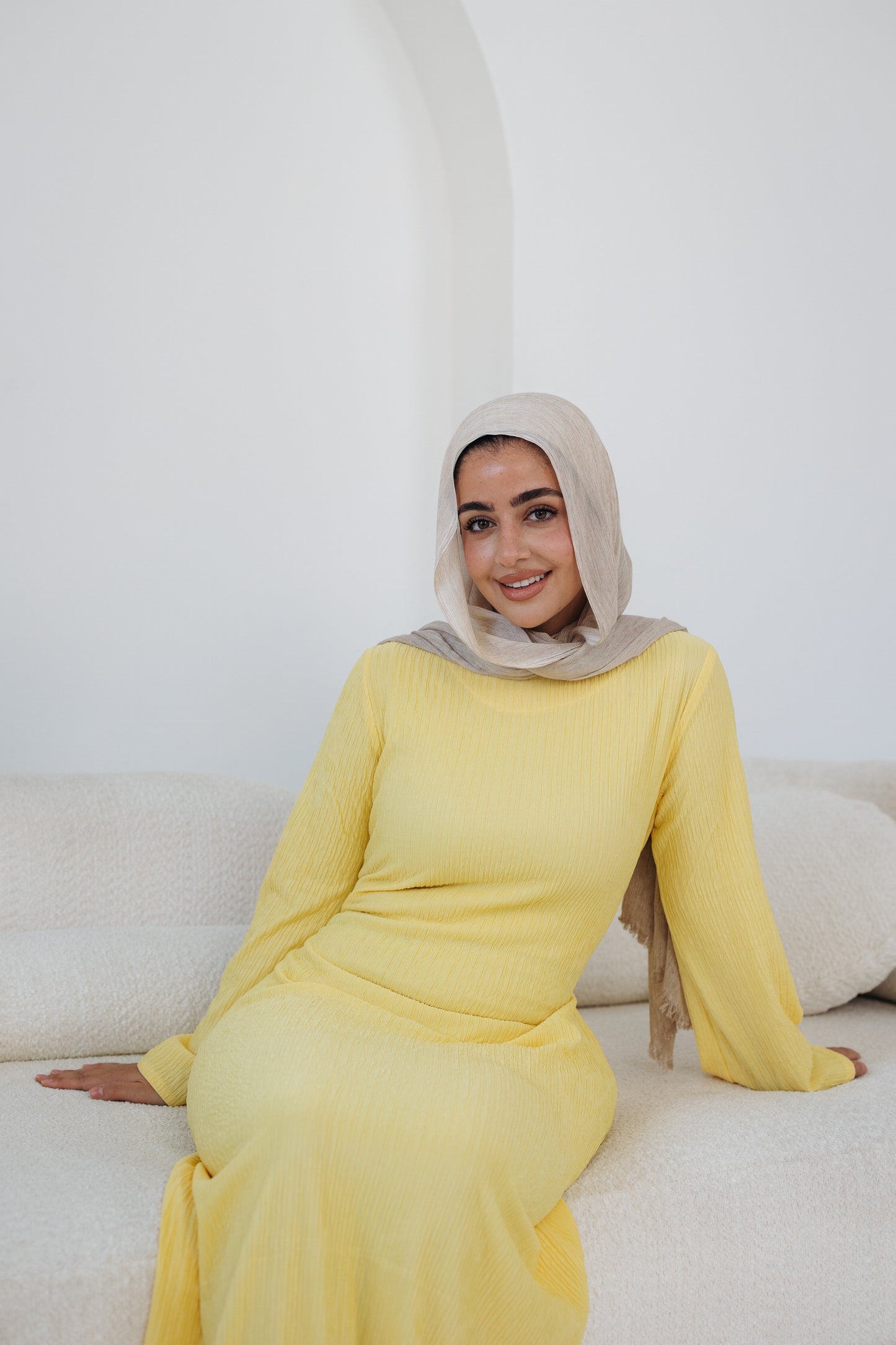 CASUALLY CINCHED- Butter Yellow no