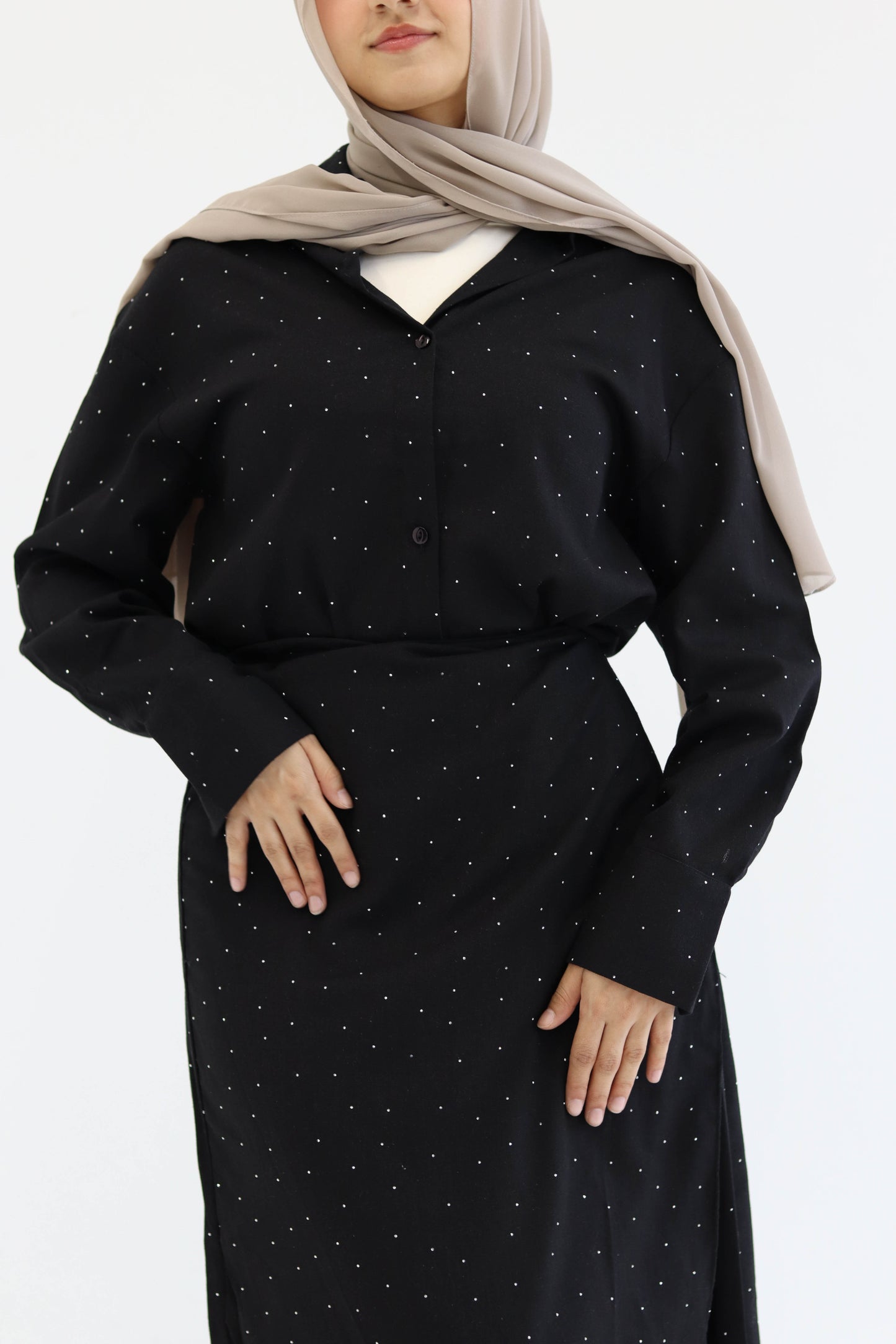 DAZZLIND DRESS in BLACK ⌚️✨