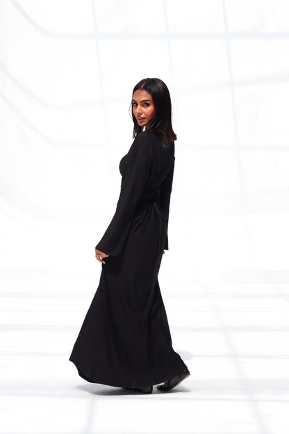 CASUALLY CINCHED BLACK