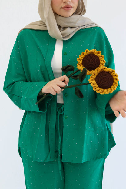 DAZZLING SET in GREEN 🐊