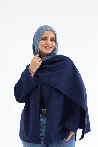 Scarfed Up- Midnight Blue