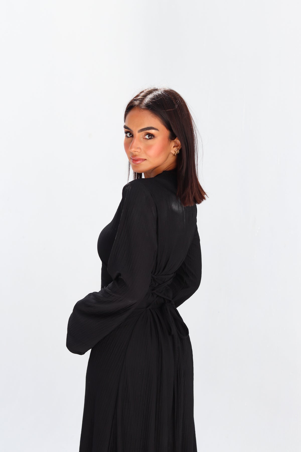 CASUALLY CINCHED BLACK