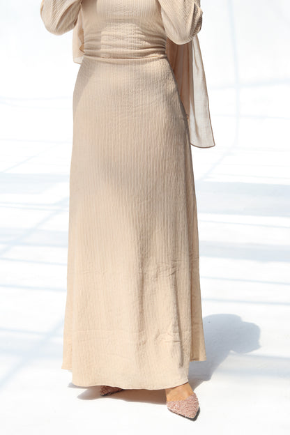 CASUALLY CINCHED BEIGE