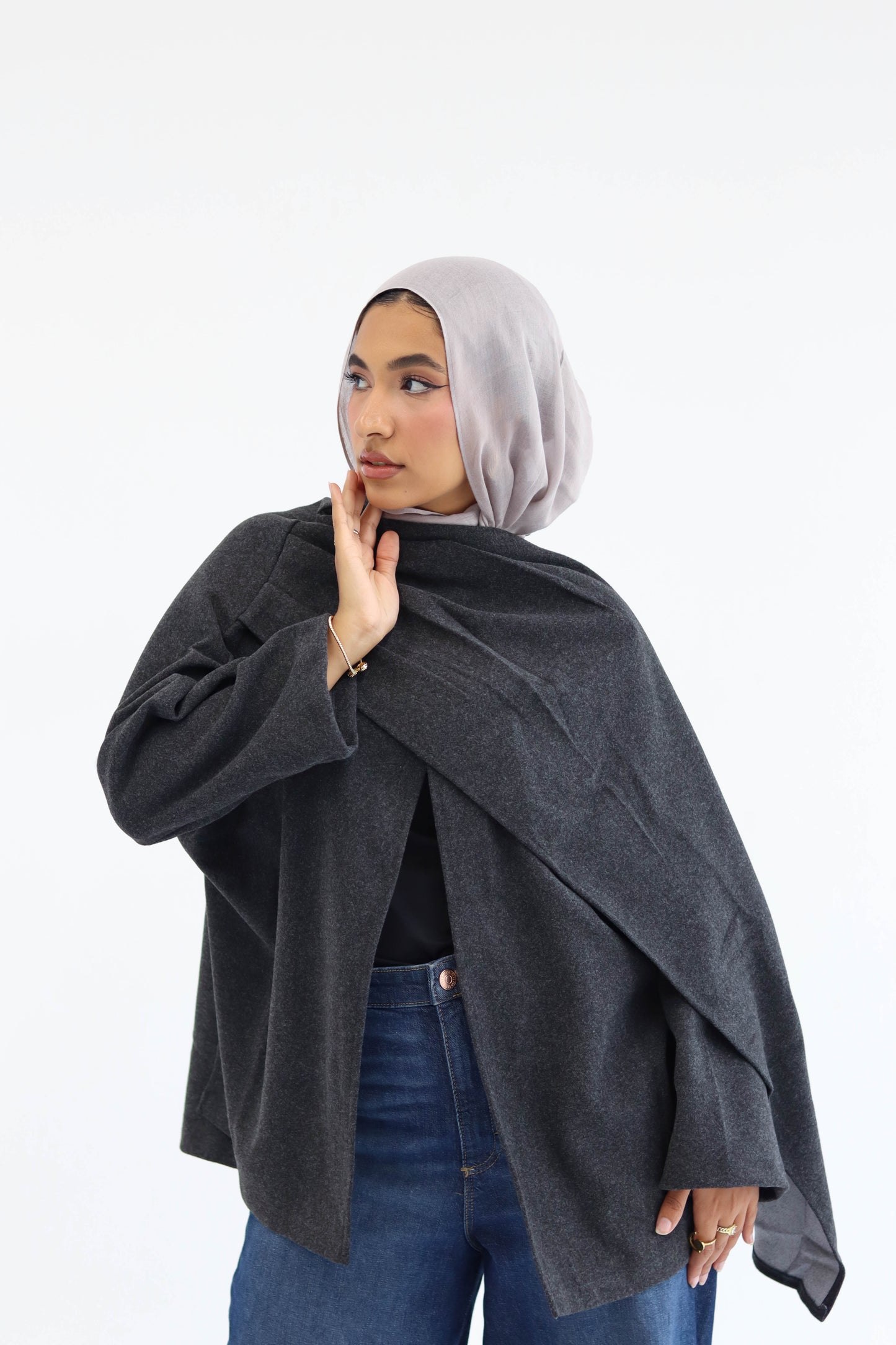 Scarfed Up in Grey 🩶