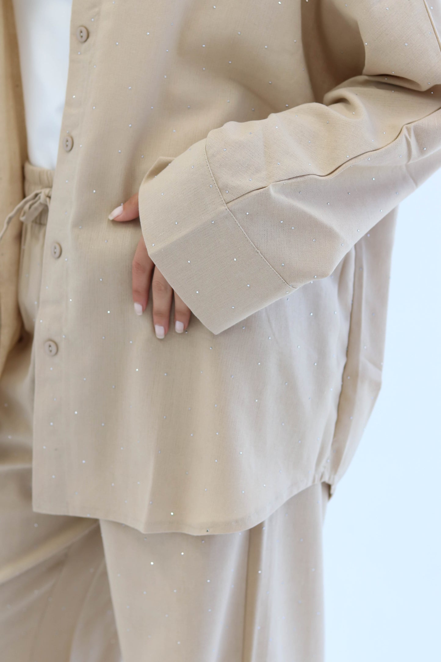 DAZZLING SET in BEIGE 🍂