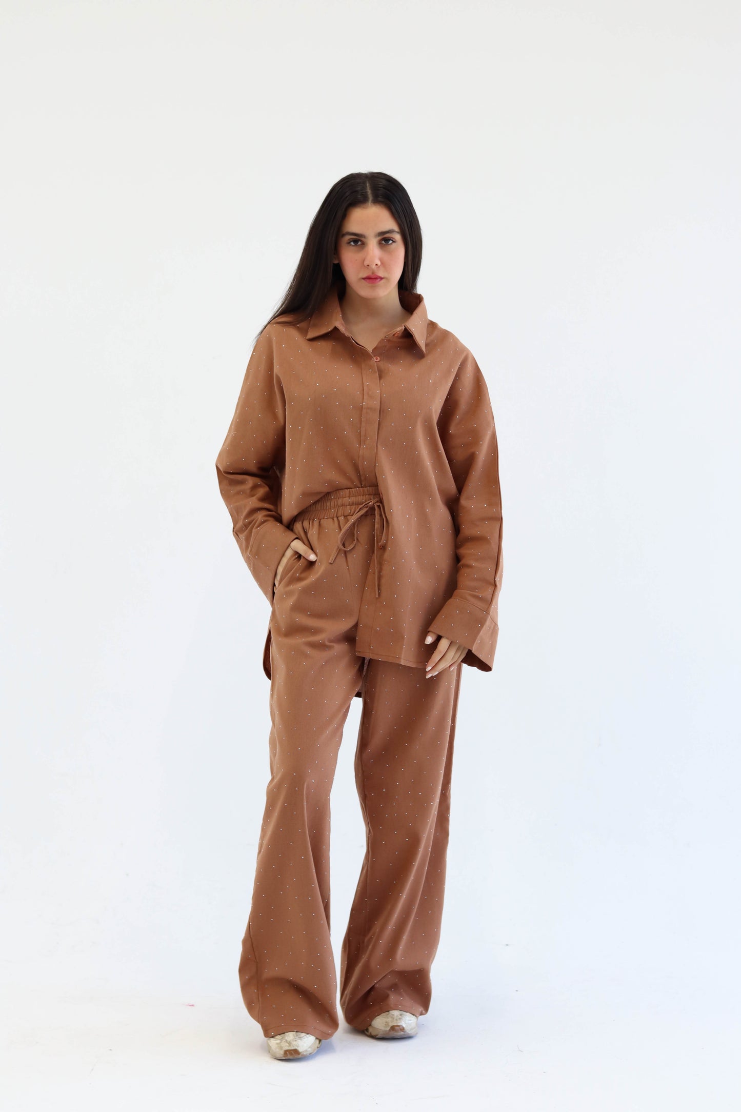 DAZZLING SET in BROWN 🐻