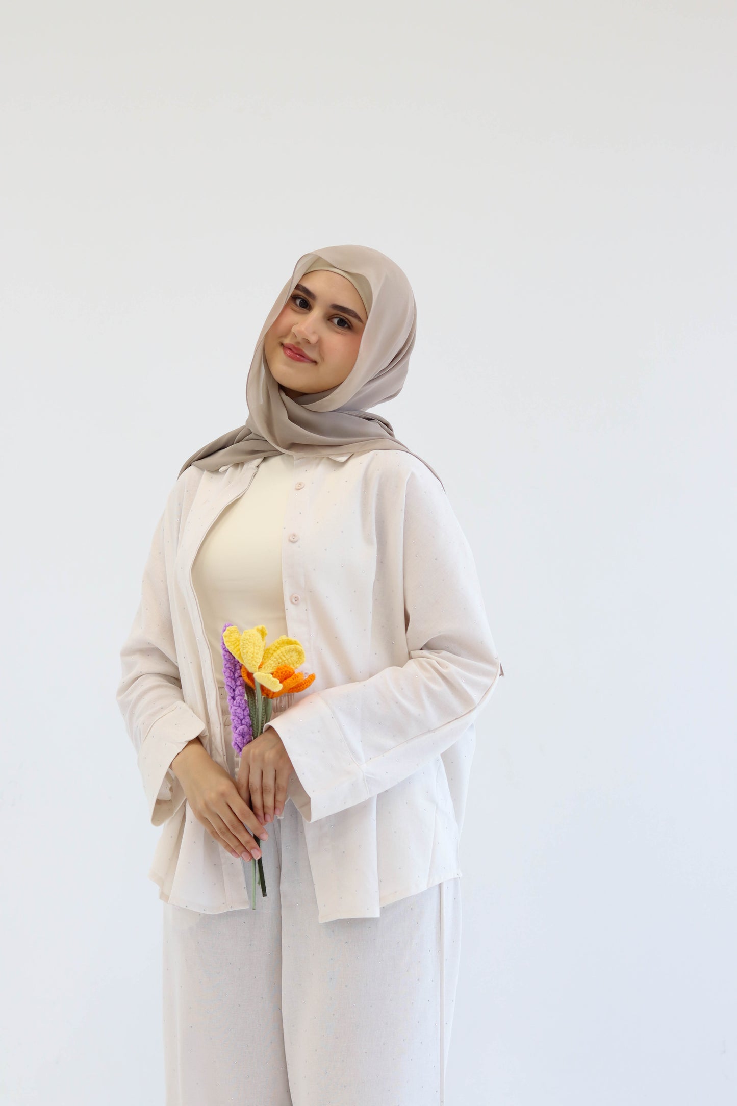 DAZZLING SET in CREAM 🍦