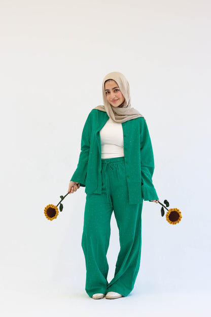 DAZZLING SET in GREEN 🐊