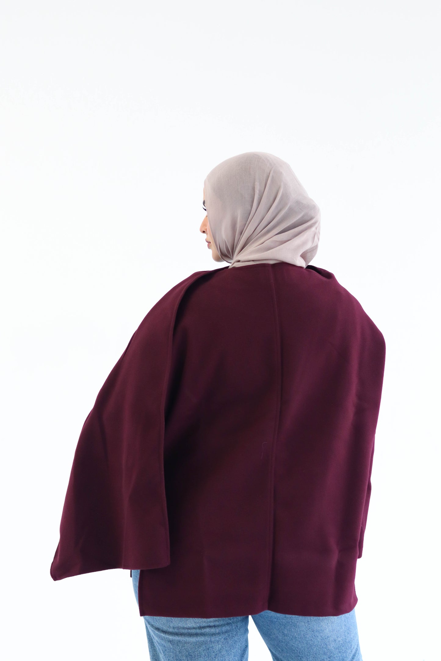 Scarfed Up- Burgundy