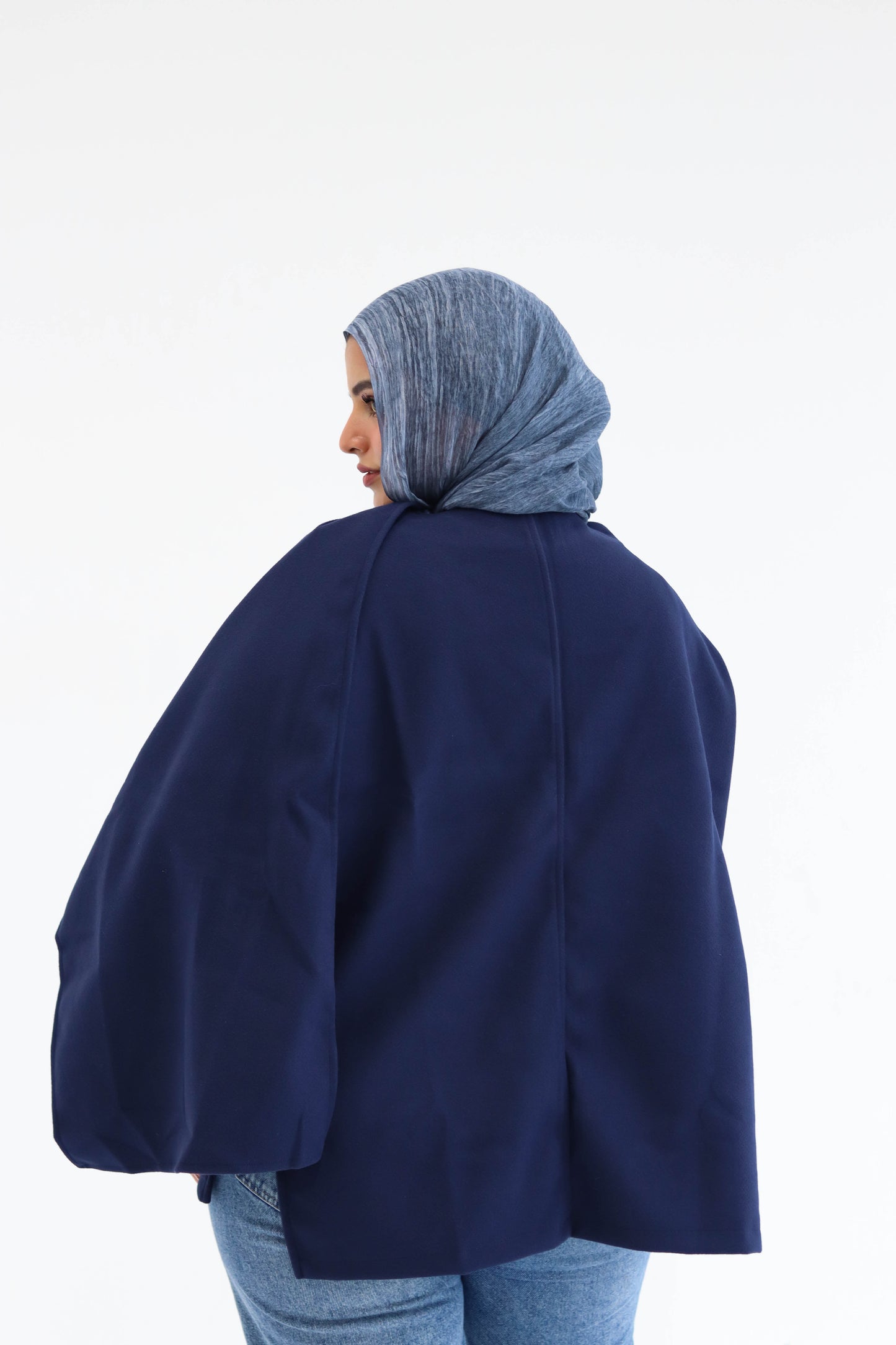 Scarfed Up- Midnight Blue