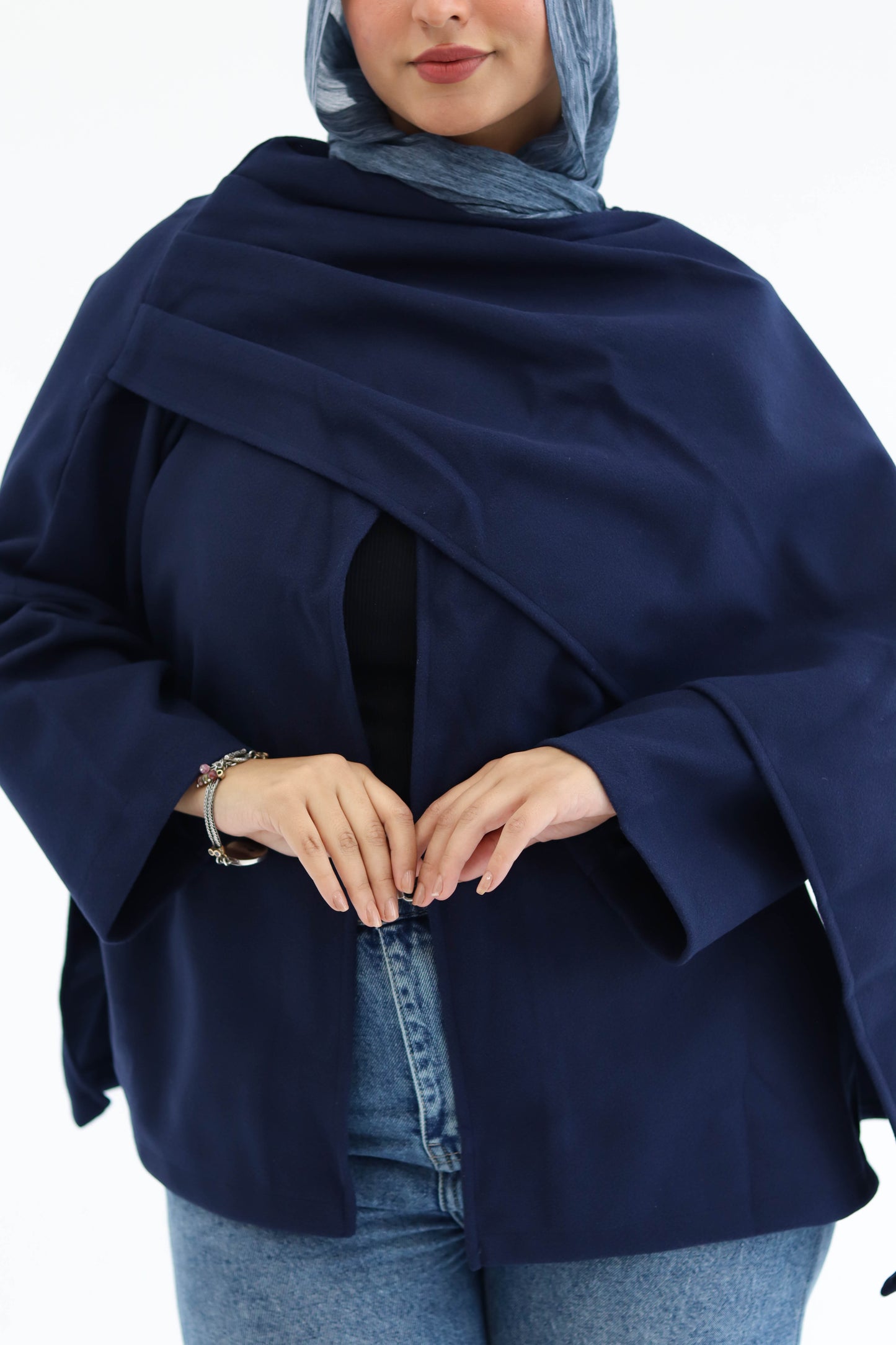 Scarfed Up- Midnight Blue