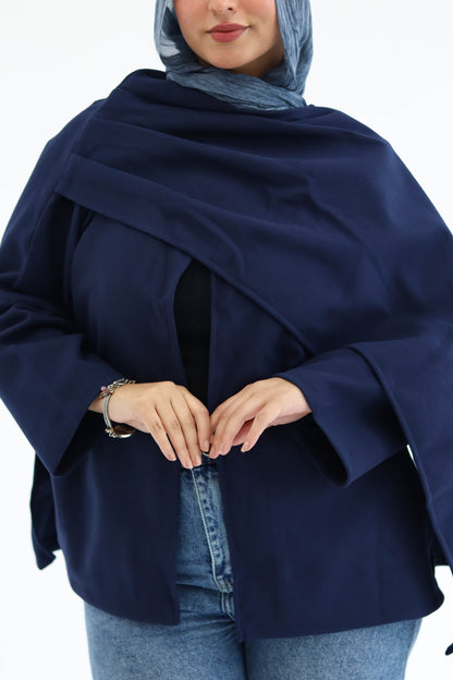 Scarfed Up- Midnight Blue